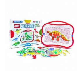 Настільна гра-мозаїка "Розвивайка: Динозаври"