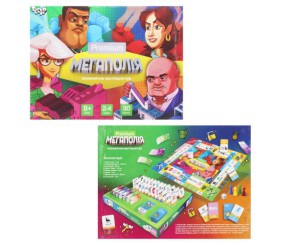 Настільна гра "Мегаполія Premium", укр