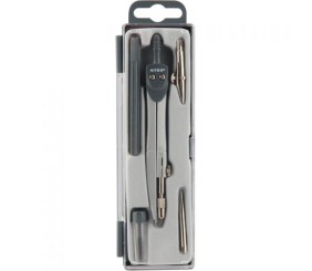 Готовальня на 5 предметів, сіра