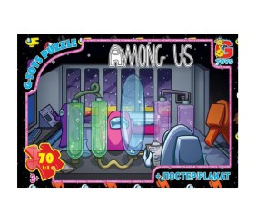 Пазли "Among Us", 70 ел