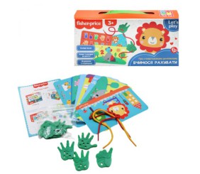 Гра з пластиковими долоньками "Вчимося рахувати", укр