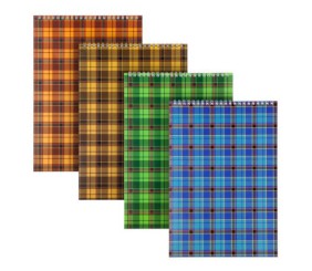 Блокнот на спіралі "Клітинка", 48 аркушів