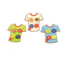 Набір для розвитку дрібної моторики рук "Футболка"