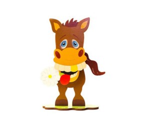 Дерев'яний конструктор "Конячка"