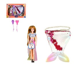 Ігровий набір "Emily" (лялька + сумочка)