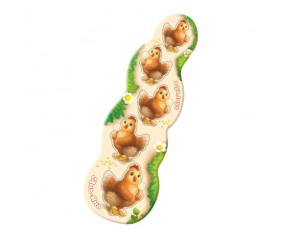 Сортер "Більше-менше. Курочки"