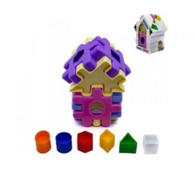 Сортер "Будинок для принцеси" (рожевий)