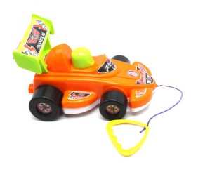 Машинка для перегонів "Бустер", помаранчева