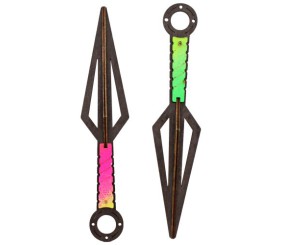 Сувенірний ніж «KUNAI», чорний