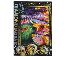 Алмазная мозаика "DIAMOND MOSAIC. Слони"