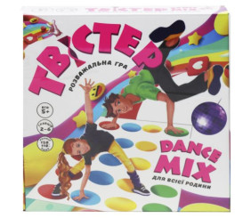 Розважальна гра "Твістер Dance Mix"