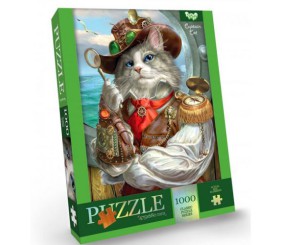 Пазли "Кіт Капітан", 1000 елем.