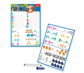 Дошка-тренажер "Лічба та математика"