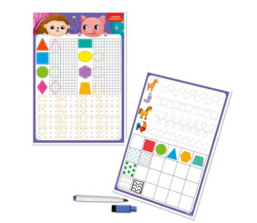 Дошка-тренажер "Фігури та форми"