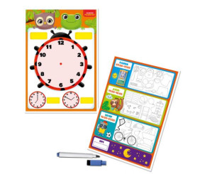 Дошка-тренажер "Годинник та розпорядок дня"