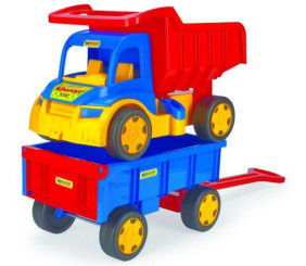 Вантажівка "Гігант" з іграшком візком