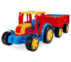 Трактор "Гігант", з причепом