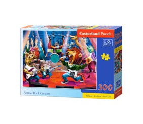 Пазли "Звірячий рок концерт", 300 елементів