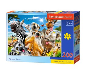 Пазли "АФРИКАНСЬКЕ селфі", 200 елементів