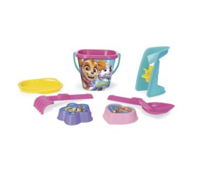 Пісочний набір "Щенячий патруль", 7 елем. (рожевий)