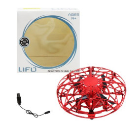 Літаюча тарілка "Lifo", ручне управління (червоний)