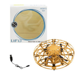 Літаюча тарілка "Lifo", ручне управління (золотий)