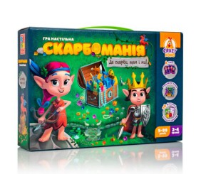 Настільна гра "Скарбоманія" (укр)