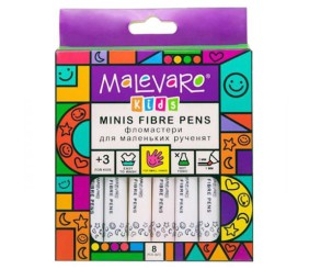 Набір фломастерів "Kids", 8 шт