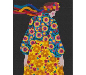 Картина за номерами "Вбрання на день перемоги" ★★★★