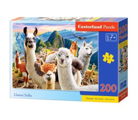 Пазли "Селфі лам", 200 елементів