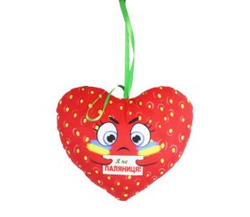 М'яка іграшка "Серце №1", 14 см