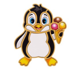 Контурний пазл "Пінгвін"