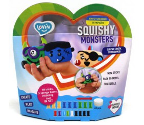Набір для ліплення "Squshy Monsters"