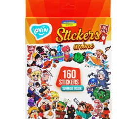 Набір наклейок "Anime", 160 шт.