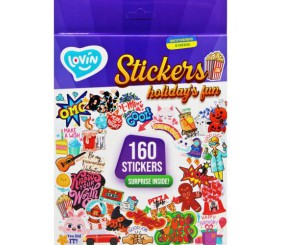 Набір наклейок "Holiday Fun", 160 шт.