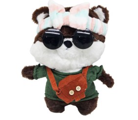 М'яка іграшка "Песик", вид 5 коричневий