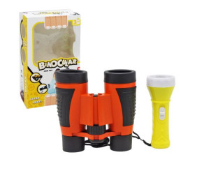 Набір "Бінокль з ліхтариком", теракотовий