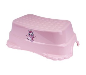 Дитяча підставка-сходинка, рожева