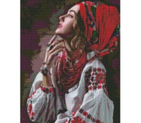 Алмазна мозаїка "Квіти-зорі"