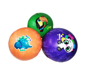Іграшка мʼяч гумовий, 22 см, мікс видів, 1 штука