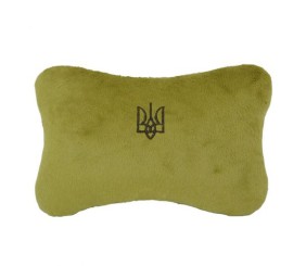Подушка-підголовник "Тризуб", хакі