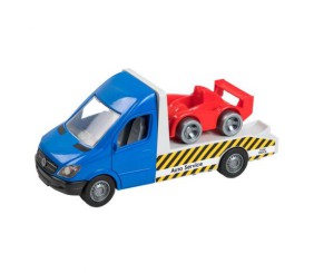 Машинка "Mercedes-Benz Sprinter: Евакуатор" синя