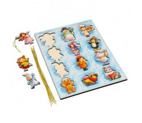 Сортер-вкладиш великий "Новорічний 1"