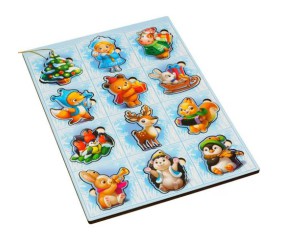 Сортер-вкладиш великий "Новорічний 2"