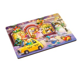 Сортер-вкладиш великий "Новорічний 3"