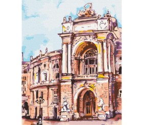 Картина за номерами "Одеський театр © Мазнєва Марина" ★★★★