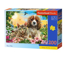 Пазли "Найкращі друзі", 200 елементів