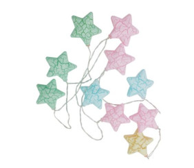 Електрогірлянда LED 10 ламп "Зірки"  1,5 м від мережі, 220В, 50Гц