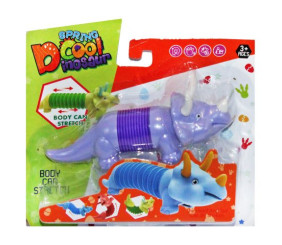 Антистрес динозавр бузковий