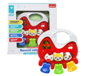 Іграшка "Весела звірятка" інтерактивна